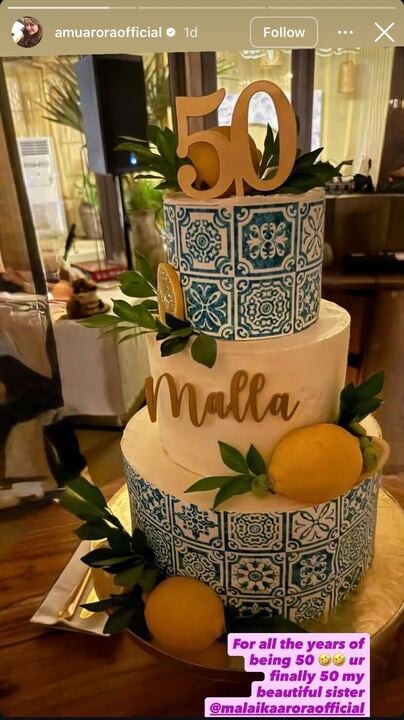 Amrita Arora on Malaika's real age.