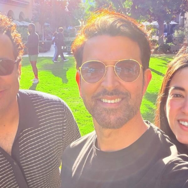 Hrithik Roshan Shares Sun-Kissed Selfie with Saba Azad on Vacation