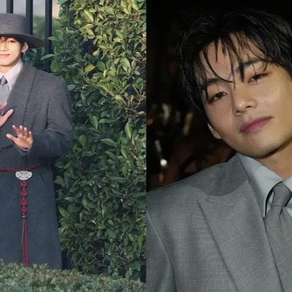 BTS' V Showcases Korean Heritage at Vogue World Hollywood, Gifts Fans Flowers