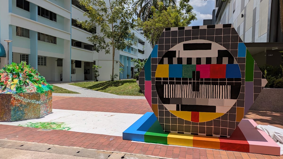 Giant Delight: Stunning Art Installations Transform Heartland Singapore