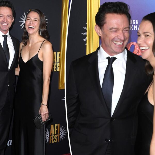 Hugh Jackman and Sutton Foster Shine at 'Song Sung Blue' Red Carpet Premiere