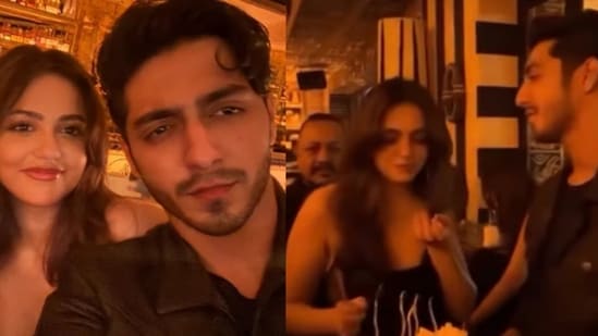 Ahaan Panday Celebrates Aneet Padda’s Birthday with Cake Surprise