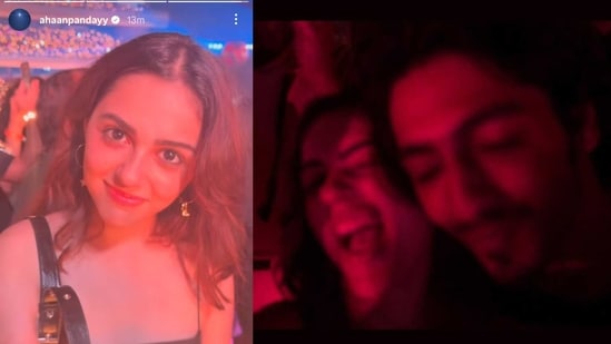 Ahana Panday Celebrates Co-Star Anet Padda’s Birthday with Unseen Concert Pics