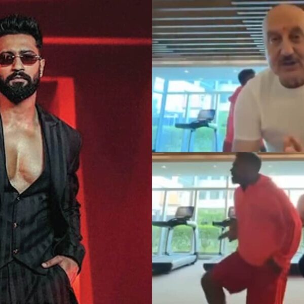 Anupam Kher, 70, Wows Vicky Kaushal with Quick Tauba Tauba Hook Step