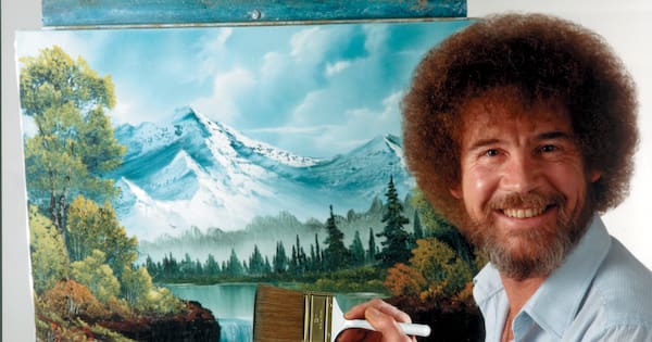 Bob Ross Artwork Up for Auction to Benefit US Public Television
