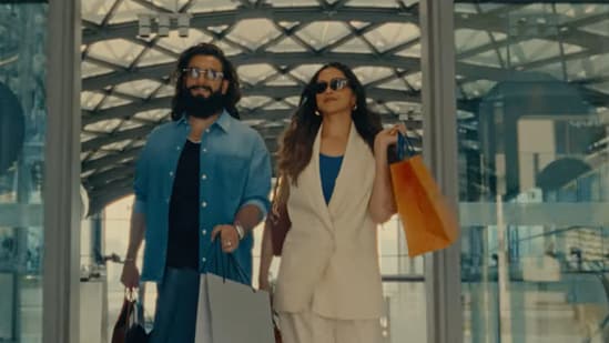 Deepika Padukone and Ranveer Singh in an Abu Dhabi tourism ad