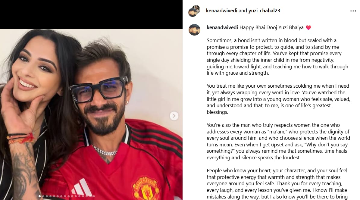 Kenaa's Instagram post screenshot