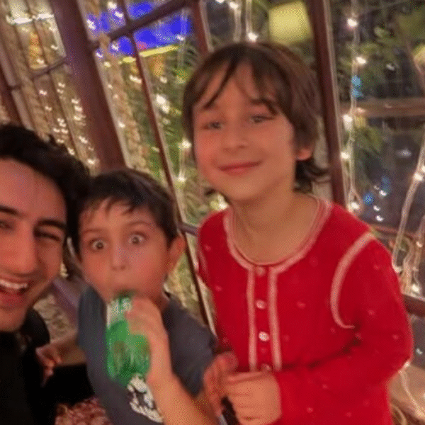 Ibrahim Ali Khan Shares Adorable Diwali Moments with Taimur and Jeh