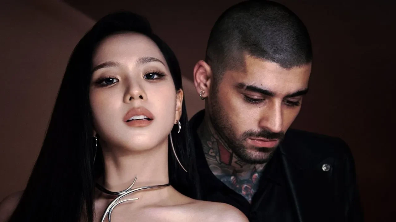Jisoo and Zayn Malik Celebrate Billboard Hot 100 Debut with "EYES CLOSED"