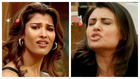 Nehal Chudasama and Malti Chahar argue during a heated moment in Bigg Boss 19. Nehal Chudasama and Malti Chahar locked horns on Bigg Boss 19.