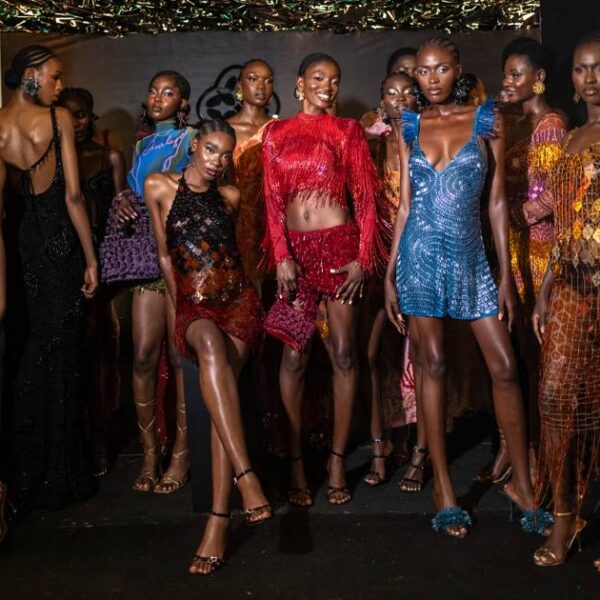 Nigerian Designer Celebrates Bold Styles at Lagos Fashion Week