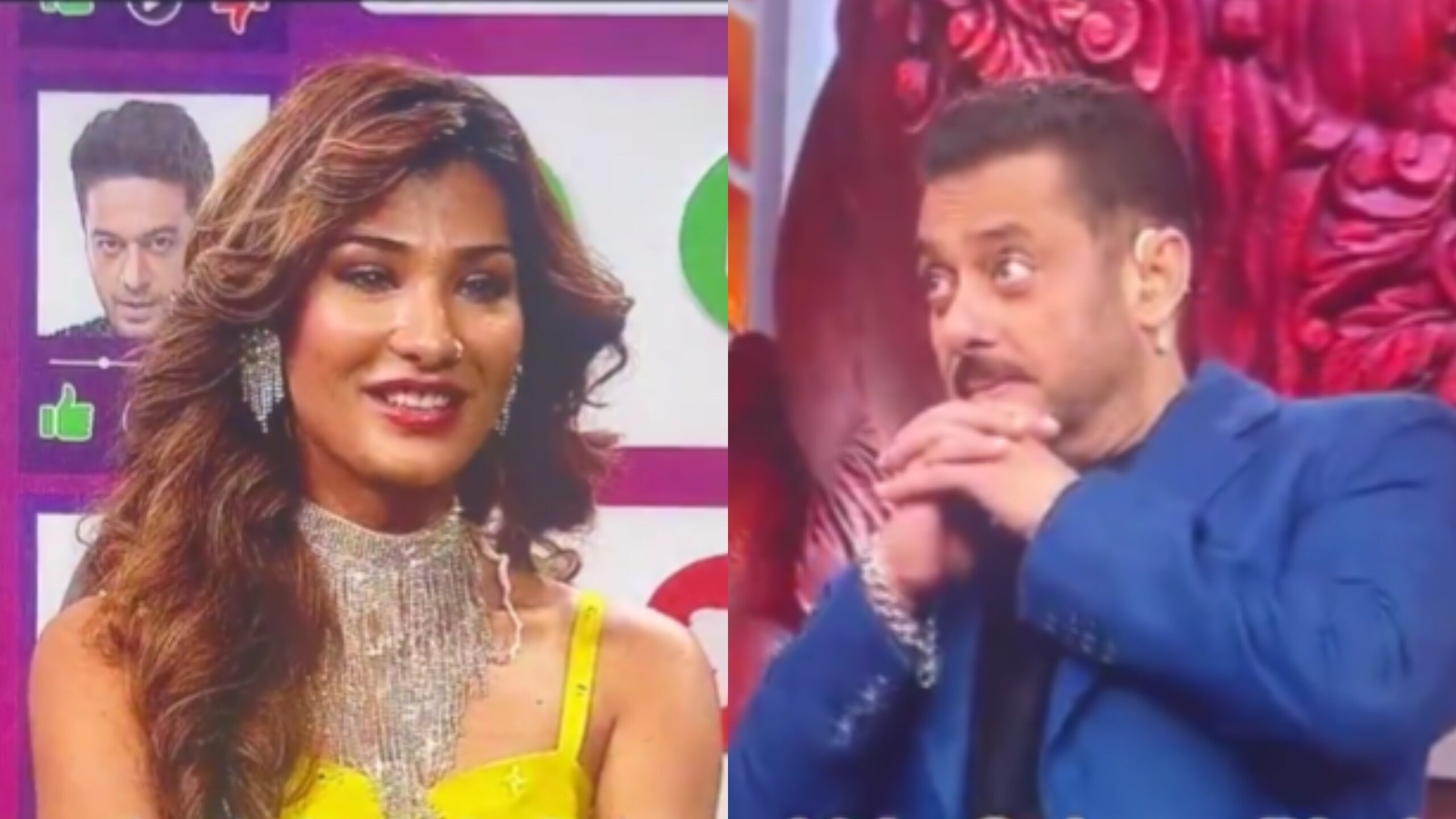 Salman Khan's Reaction to Nehal Chudasama's Bigg Boss Mimicry Wows Fans