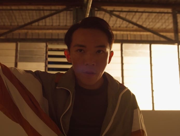 Scene from the movie Sandbox