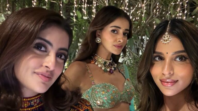 Suhana Khan Celebrates Diwali with Friends Ananya Panday and Navya Nanda