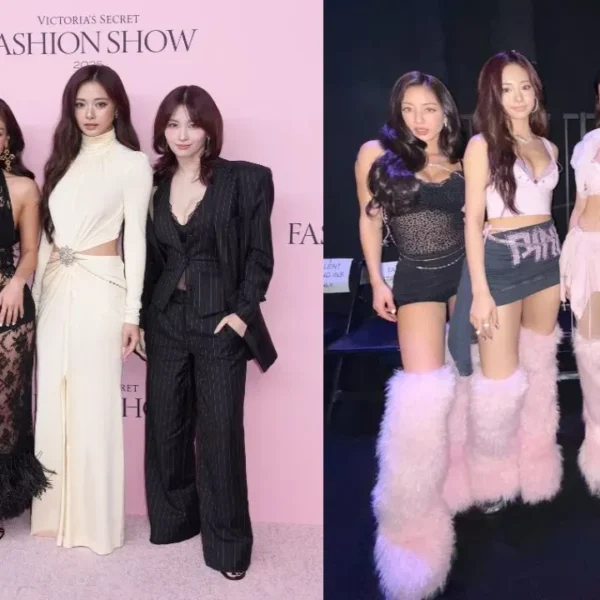 TWICE's Jihyo, Nayeon, Momo, and Tzuyu Dazzle at Victoria's Secret Show