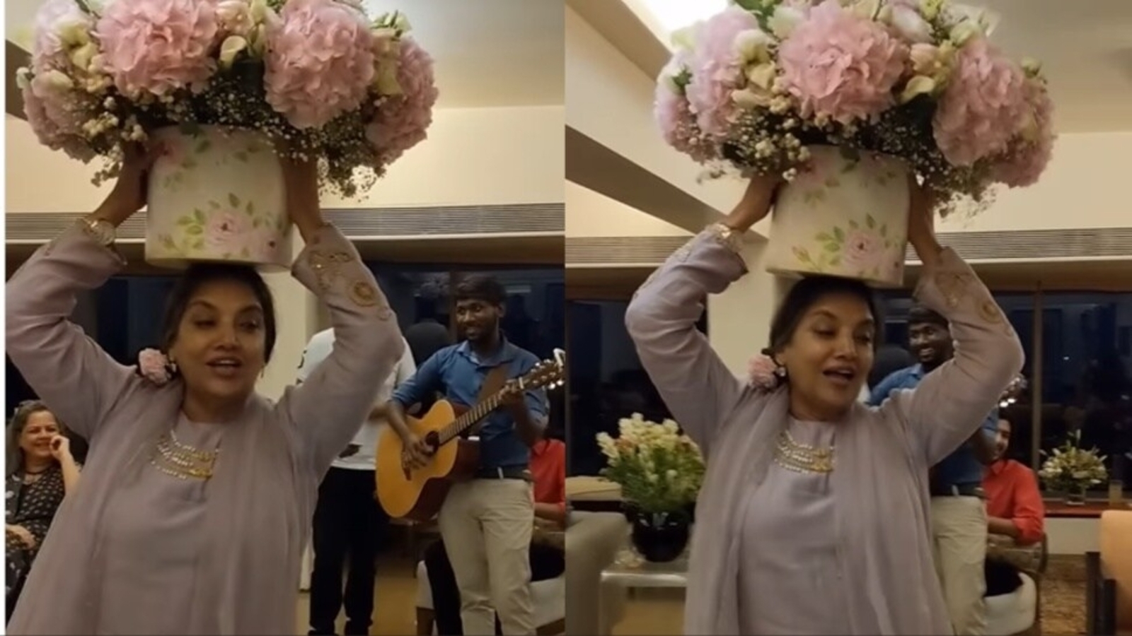 Shabana Azmi's Playful Dance to Shammi Kapoor's Hit: Watch Now!