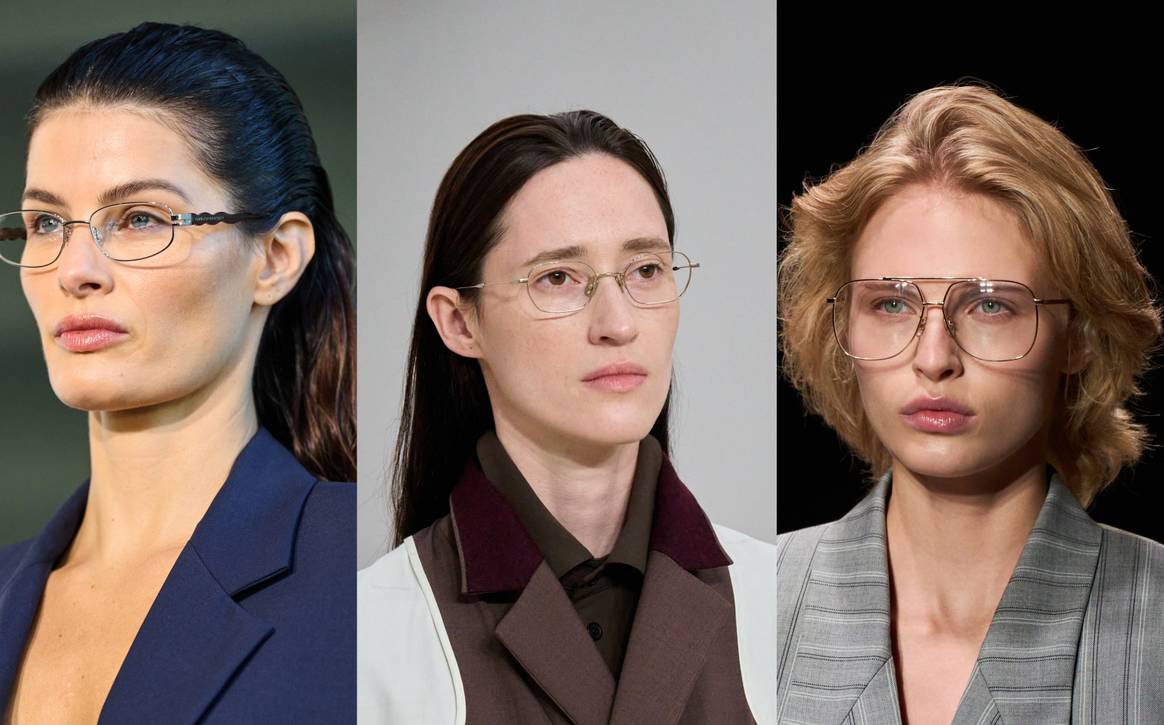 Eyewear from Christopher Esber, Issey Miyake, Stella McCartney.