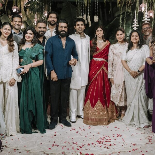 Allu Arjun and Ram Charan Celebrate Allu Sirish and Nayanika's Engagement!
