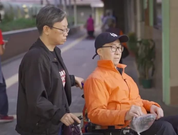 Ng Bok Kwan, a beloved supporting actor in the Hong Kong film industry.