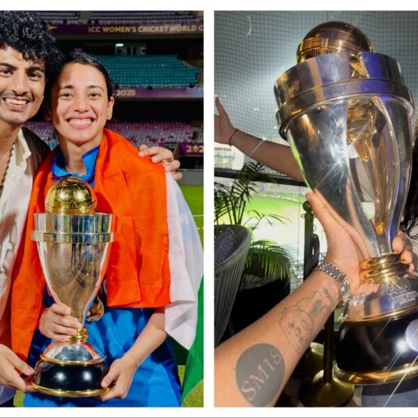 Palash Muchhal Supports Bride-to-Be Smriti Mandhana Post World Cup Victory