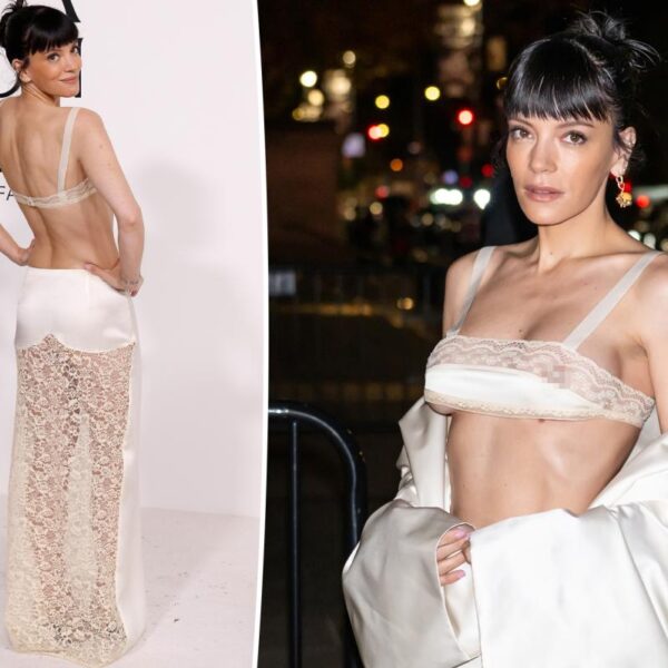 Lily Allen Stuns in Daring Lingerie at CFDA Awards: The Art of Revenge Dressing